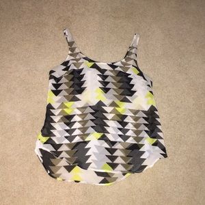 Old navy Sheer multicolored Tank top